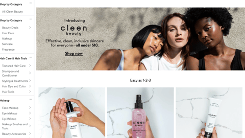 Walmart Cleen Beauty Showcase